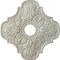 Ekena Millwork Peralta Ceiling Medallion (Fits Canopies up to 4 5/8"), 17 3/4"OD x 3 1/8"ID x 1"P, Flash Blue CM17PEFBS - alternate 1